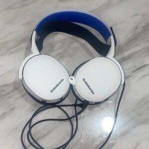 Blue and Black Over-Ear Headphones